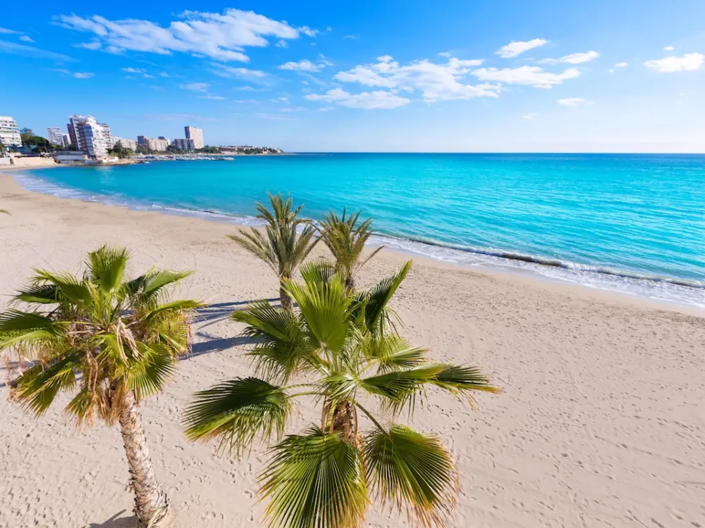 Playa de la Albufereta en Alicante